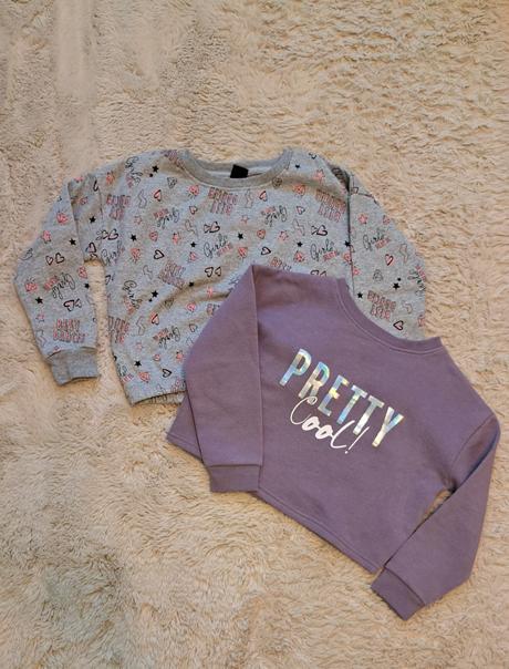 Crop-topové mikiny, 128