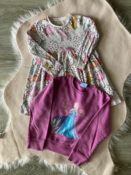 Šaty a mikina frozen 98, disney,98
