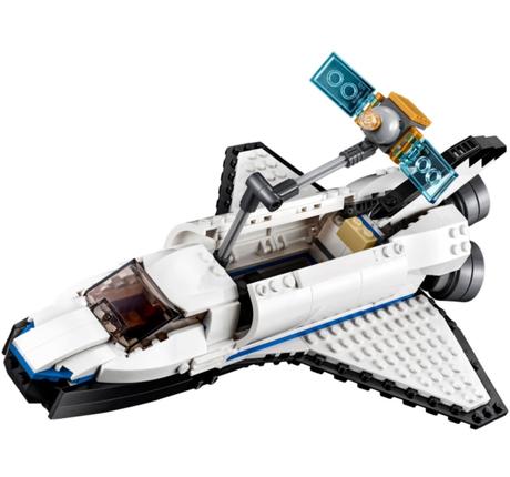 Lego creator 31066 vesmírny prieskumný raketoplán,