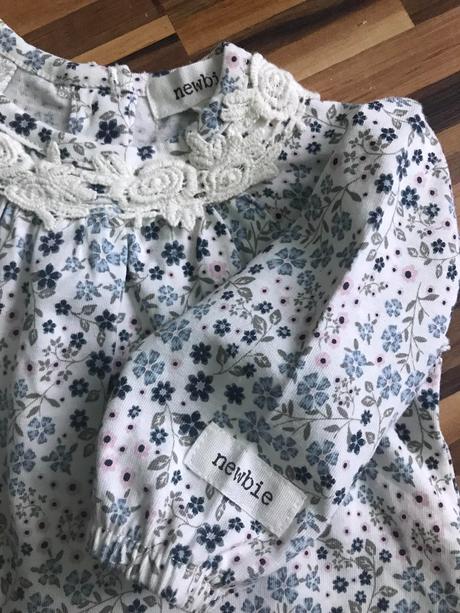 Veľ. 56 zn. newbie nádherná tunika pre bábätko, newbie,56
