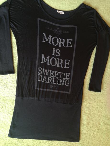 Predĺžené tričko - tunika  s, 164