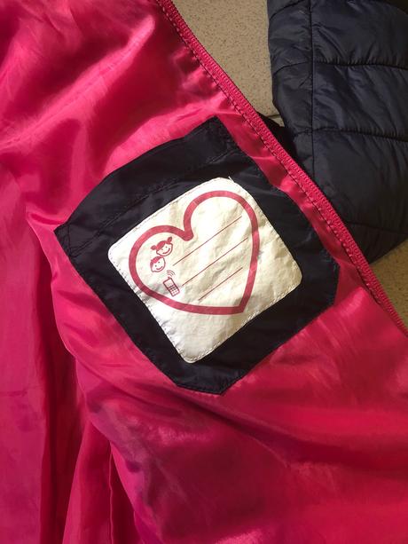 Detská dievčenská zimná bunda, pepperts,158