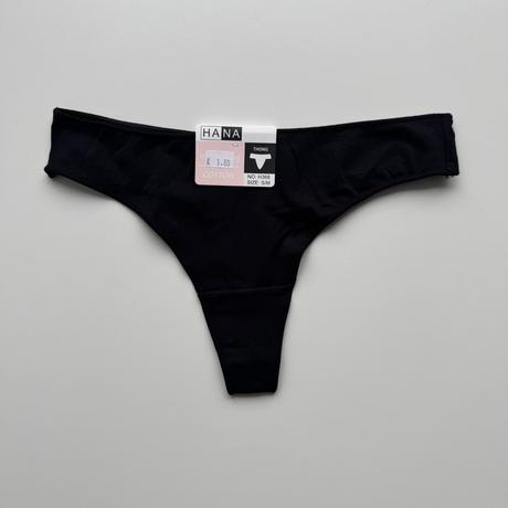 Dámske bavlnené tangá h368, l / m / s / xl