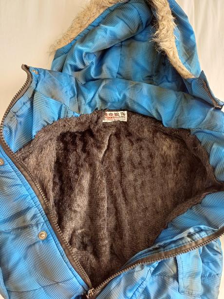 Zimná bunda teplá, 98