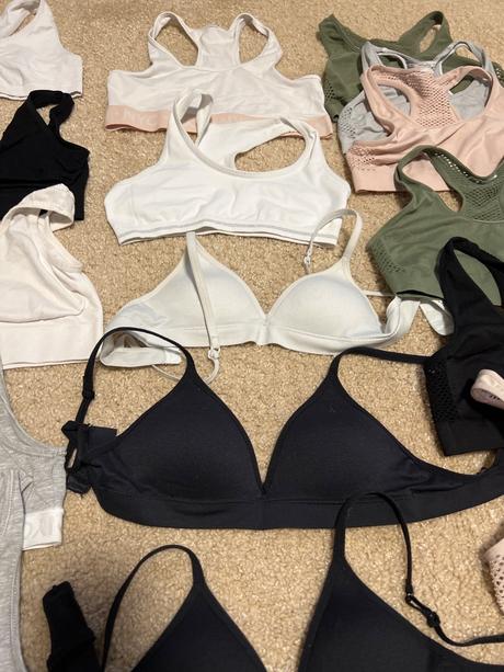 Dievcenske lambady a podprsenky, h&m,140