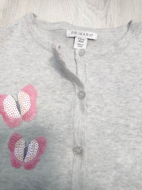 Krásny svetrík na gombíky ako nový, primark,116