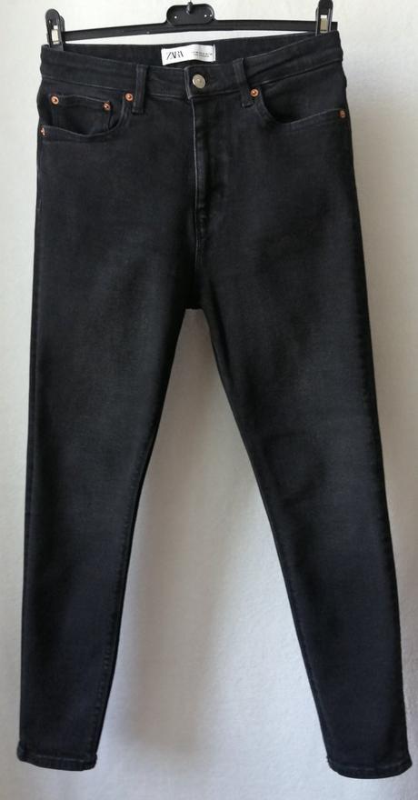 Zara pohodlné elastické rifle, zara,38