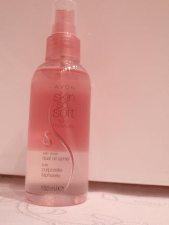 Avon hodvábne jemný telový olej,