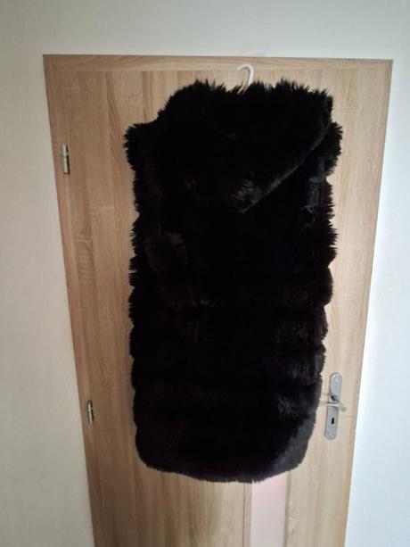 Dámska kožušinová vesta, xl