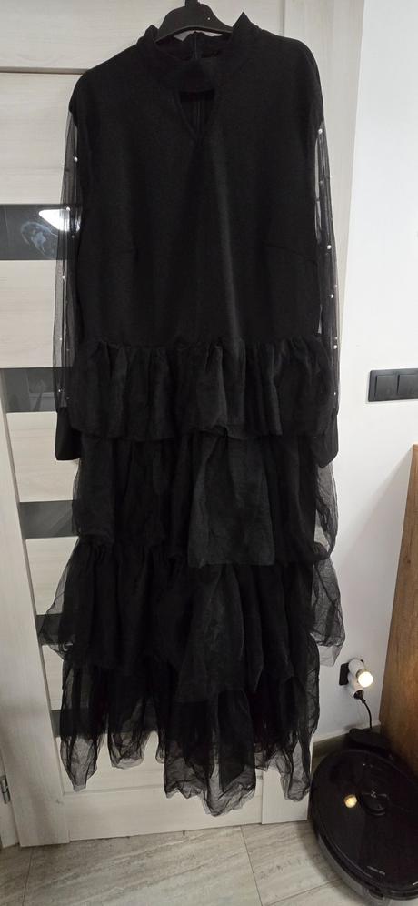 Cierne dlhe saty, xxl