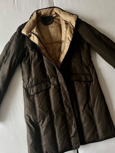 Montereggi point kabát pravé husacie páperie, l