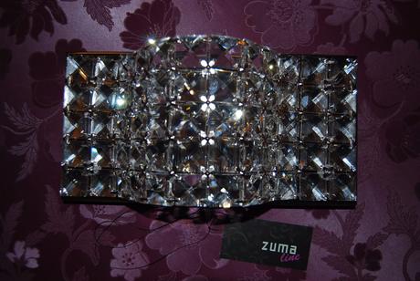 Nástenné kryštáľové svietidlo, 