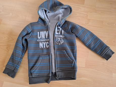 Zateplena mikina, palomino,122