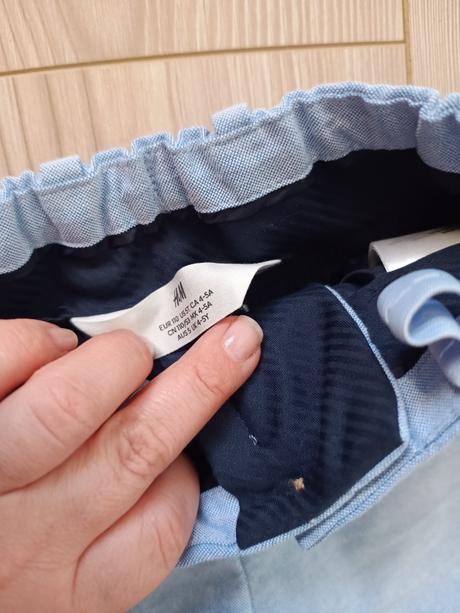 Modrý oblek (sako+nohavice), 110