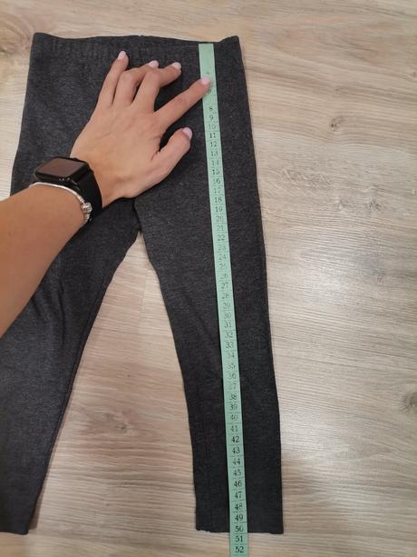 Dievčenské tmavosive legíny 2-3 roky, 92