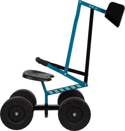 Small foot bager s kolesami modrý, 