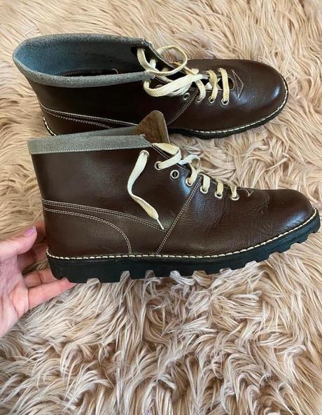 Kožené turistické topánky, 37