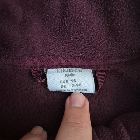 Flisova mikina lindex, lindex,98