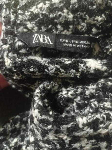 Tvídový svetrík zara, zara,s