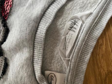 Mikina mickey, h&m,140
