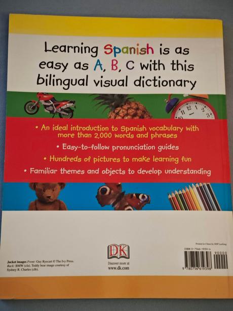Ilustrovaný slovník anglicko-španielsky pre deti, 