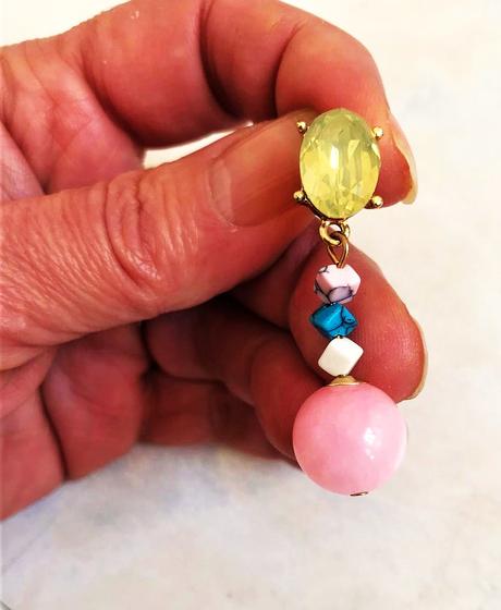 Visiace luxusné náušnice, 