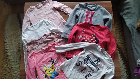7. balíček 110/116, h&m,110