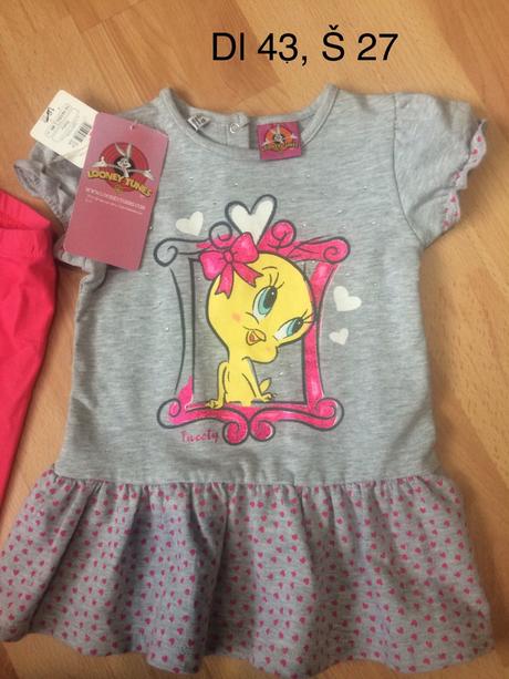 Legíny a predĺžená tunička veľ.80, 80