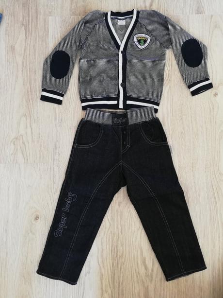 Komplet-sveter+rifle vel. 92, richelieu,92