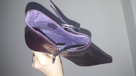 Spoločenské polčižmičky elegantné baklažánové, baťa,37