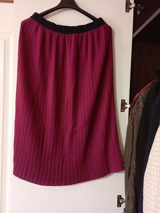 Fialová sukňa, esmara,38