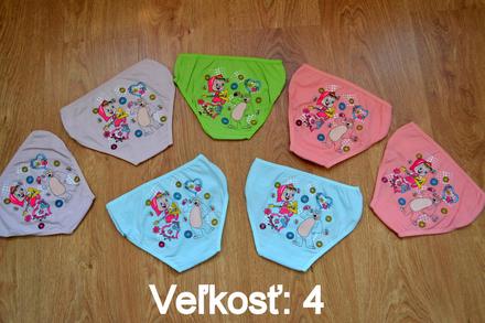 Detské nohavičky máša a medveď, 86 - 134