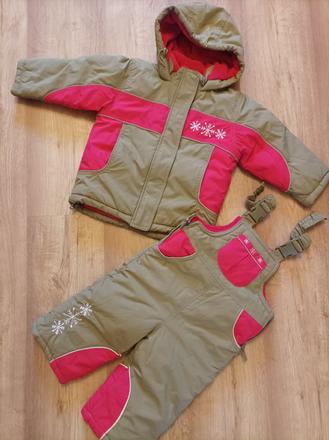 Dievčenský zimny komplet, 86