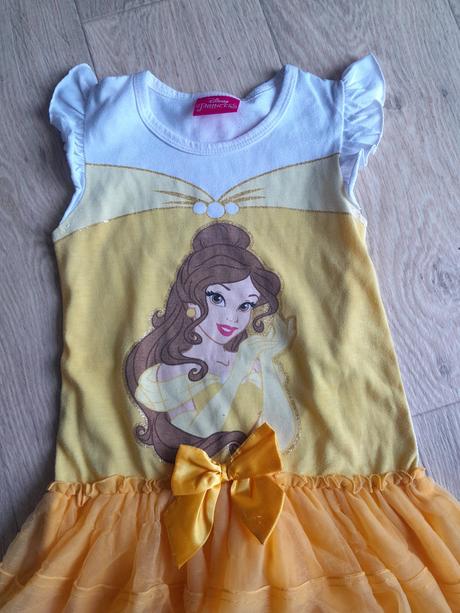 Šaty bell - kráska, disney,110