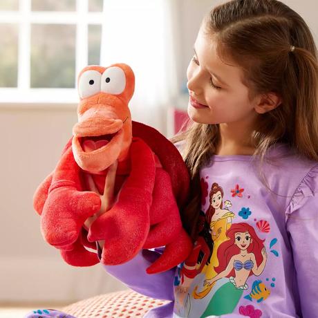 Plyšový sebastian malá morská panna, 