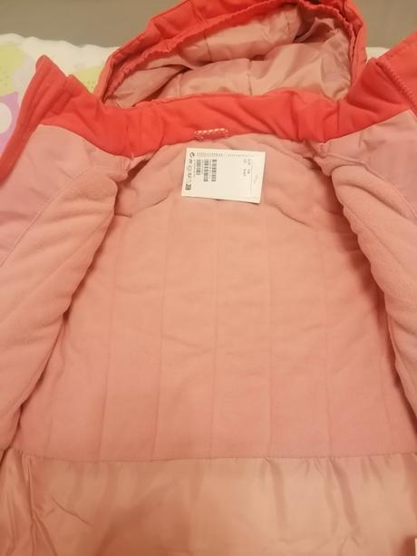 Zimná bunda s visackou, h&m,116