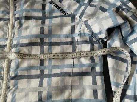 Ľahká bunda alpine pro v s bielo modrá, alpine pro,s