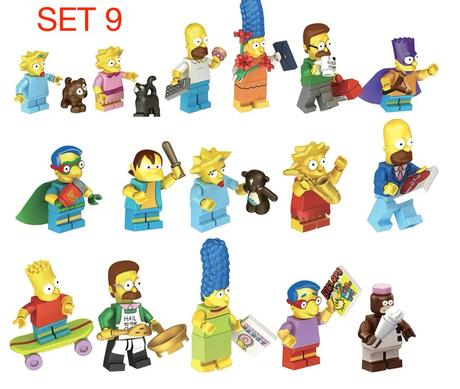Mix postavičiek - typ lego - nové, nehrané,