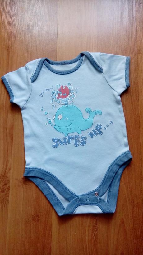 Bodynká s krátkym rukávom (3ks) - sea, cherokee,62