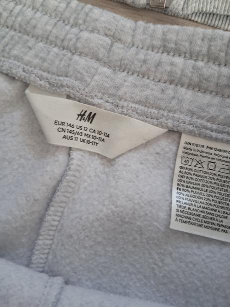 Sivá súprava h&m, h&m,146