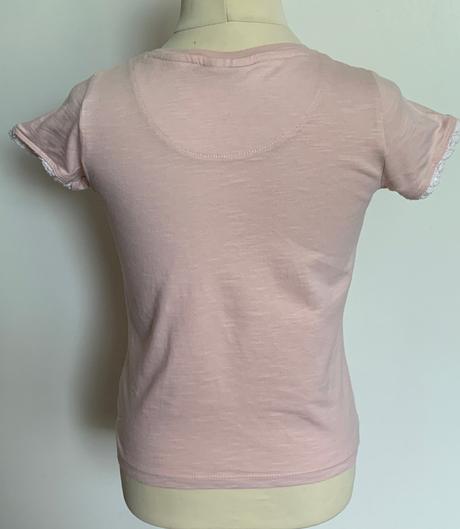 Next ružové tričko s vílou, next,116