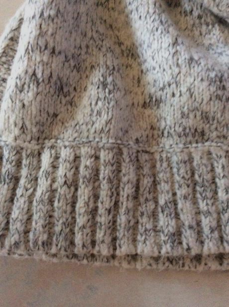 Luxusný hrubý melírovaný pulóver, tu,xl