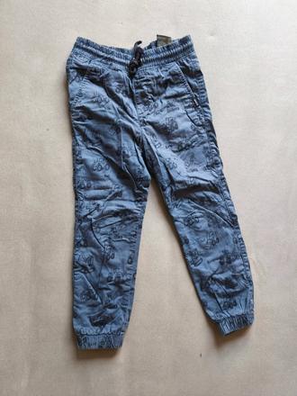 Nohavice s tenkým futrom, h&m,116