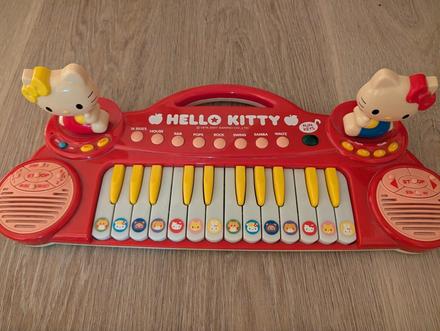 Detský keyboard hello kitty,