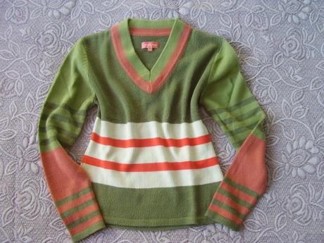 Pásikavý pulóver zn. lifeline veľ. m, m