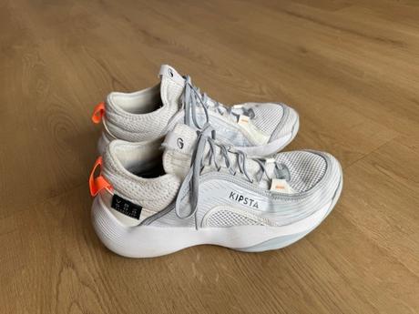 Športová obuv s bielou podrážkou, kipsta,41