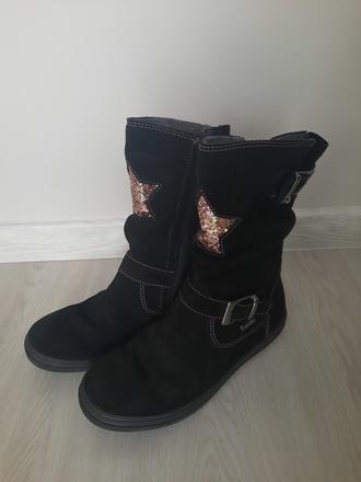 Kožené čižmy richter (vd 21,5 cm), richter,33