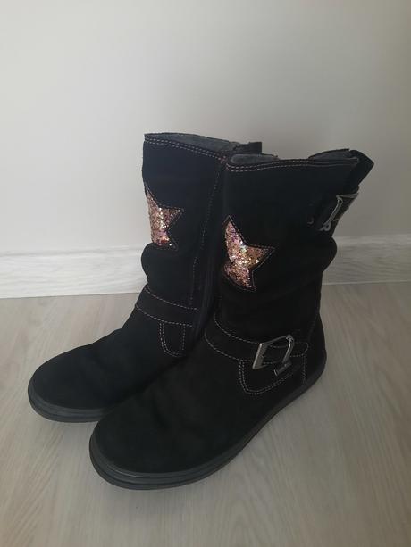 Kožené čižmy richter (vd 21,5 cm), richter,33