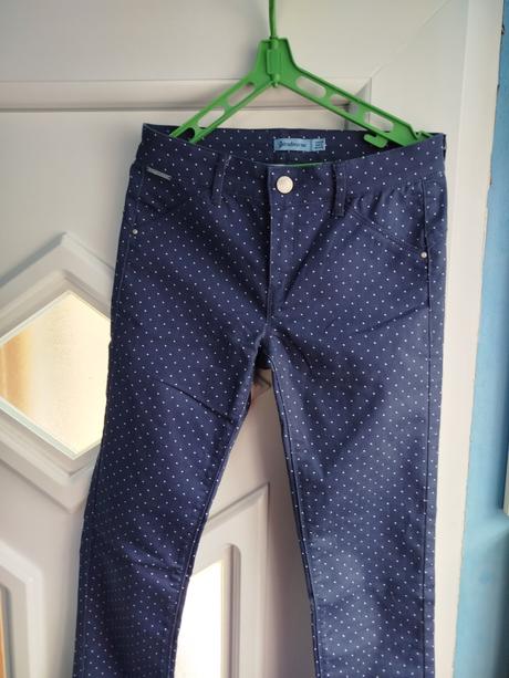 Elastické bodkované rifle, xs