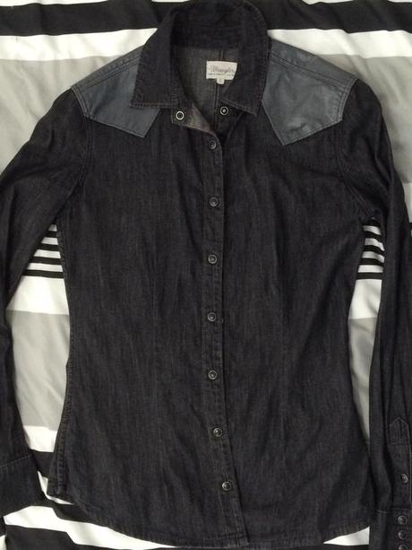 Riflová košela wrangler, wrangler,s